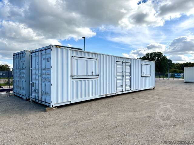 Jiný  40 Fuß Container High Cube / Seitentür & Fenster