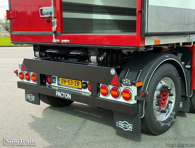 Semirremolque frigorífico PACTON BXZ.342 HEIWO ISOTHERM B-DOUBLE LZV CARRIER VECT