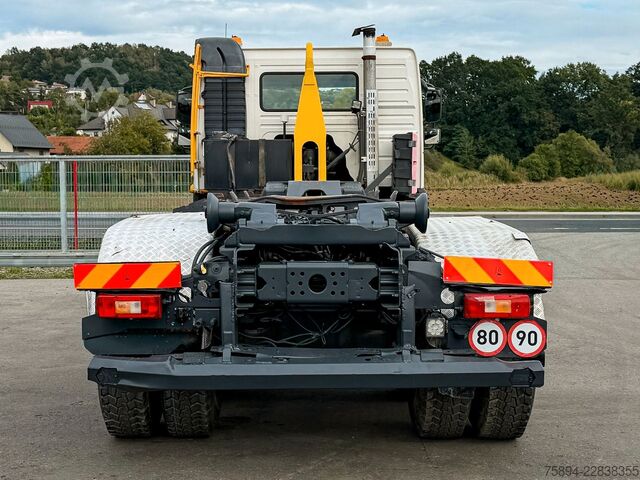 Camión portacontenedores de gancho VOLVO FMX 450 * Abrollkipper 5,30 m * 6x4 Top Zustand!