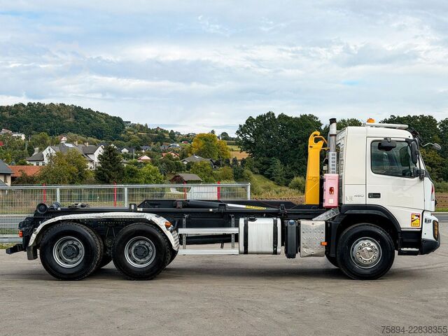 Camión portacontenedores de gancho VOLVO FMX 450 * Abrollkipper 5,30 m * 6x4 Top Zustand!