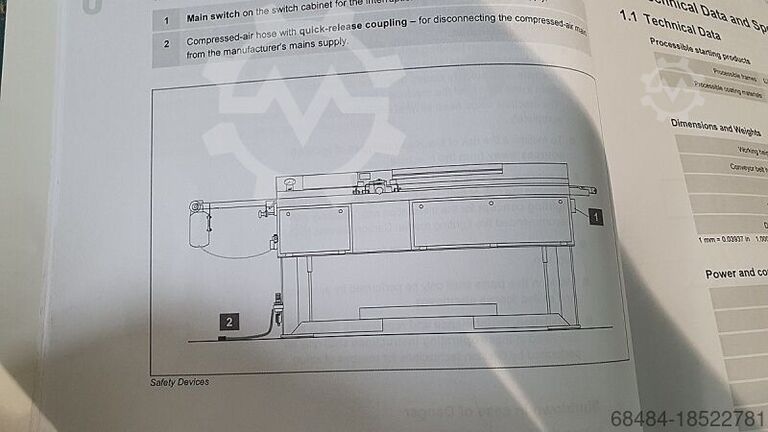 Χειροκίνητος εξωθητής βουτυλίου Glaston-Bystronic BEZ