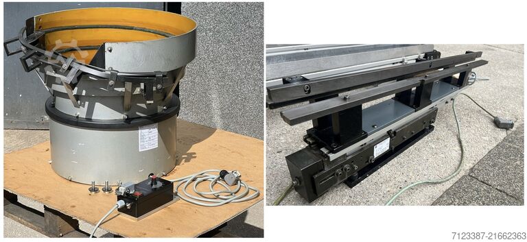 Vibrační dopravník RNA SRC-N 400-2L und SLL 400-600