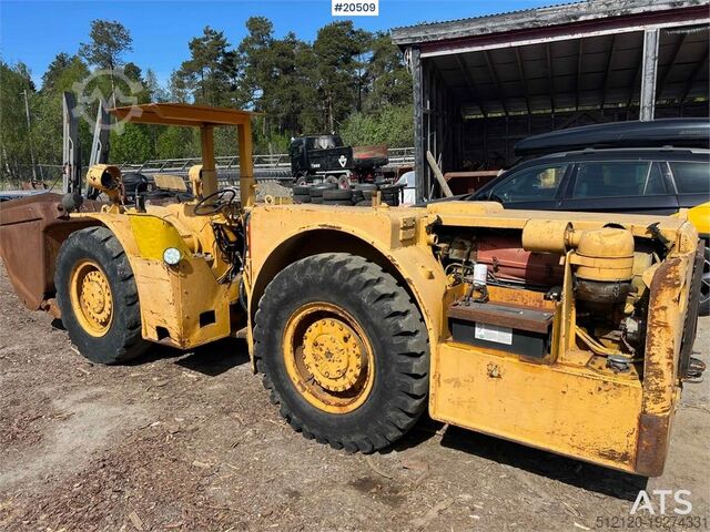 Radlader  Vagner ST-2B Tunnel loader w/ bucket. WATCH VIDEO