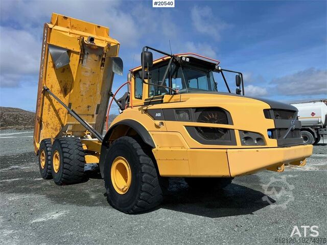 Kiepwagen Volvo A40G dump truck 6x6. WATCH VIDEO
