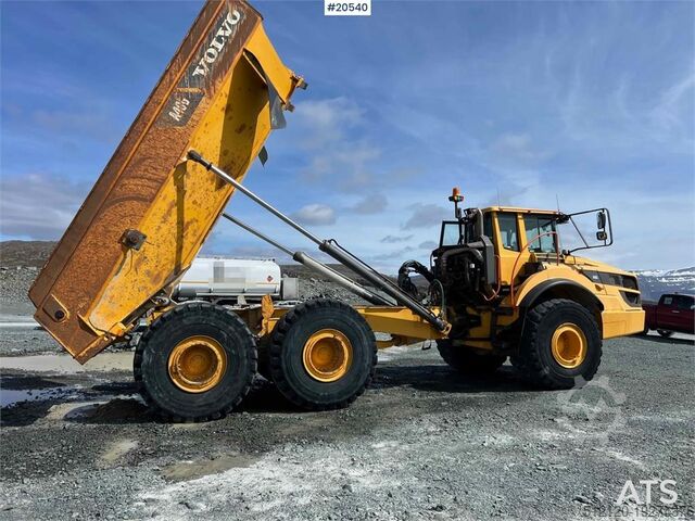 Kiepwagen Volvo A40G dump truck 6x6. WATCH VIDEO
