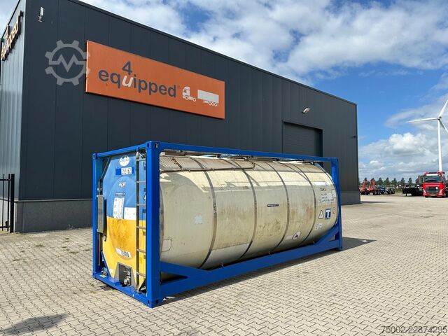 Container cisternă CIMC 20FT ISO 25.000L / UN PORTABLE  T11 / 2.5Y + CS...