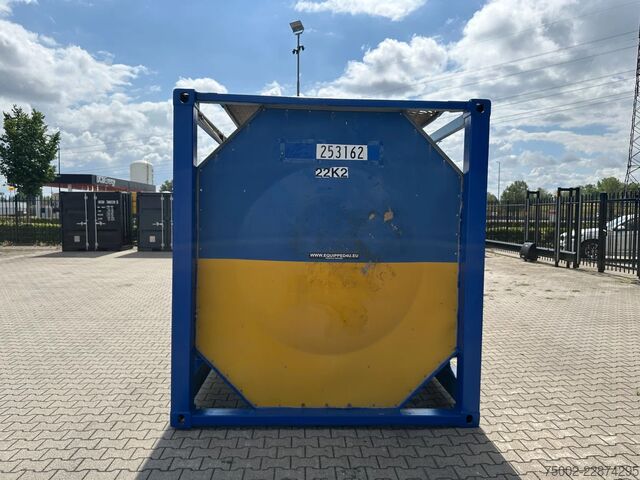 Container cisternă CIMC 20FT ISO 25.000L / UN PORTABLE  T11 / 2.5Y + CS...
