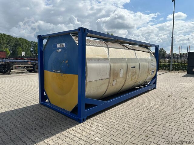 Container cisternă CIMC 20FT ISO 25.000L / UN PORTABLE  T11 / 2.5Y + CS...