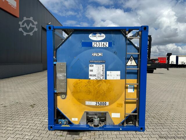Container cisternă CIMC 20FT ISO 25.000L / UN PORTABLE  T11 / 2.5Y + CS...