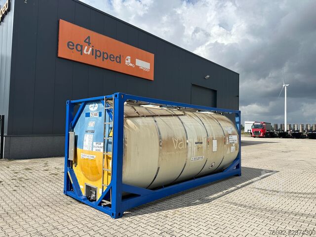 Container cisternă CIMC 20FT ISO 25.000L / UN PORTABLE  T11 / 2.5Y + CS...