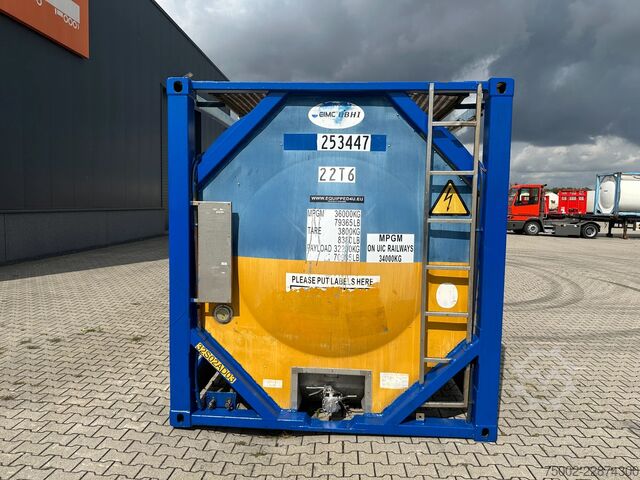 Container cisternă CIMC 20FT ISO 25.000L / UN PORTABLE  T11 / 2.5Y + CS...