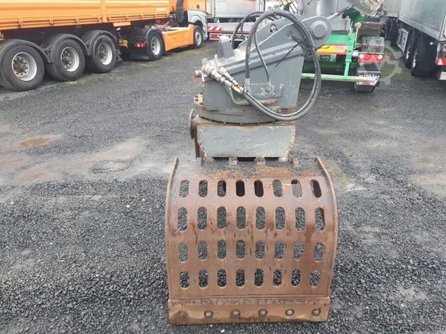 Inne  Pladdet Abbruchgreifer Greifer MS21 MS25 Rotator
