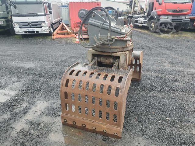 Inne  Pladdet Abbruchgreifer Greifer MS21 MS25 Rotator