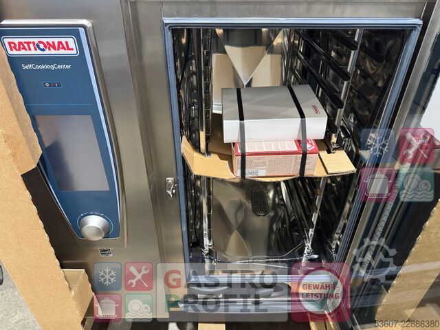 KOMBINERAD SPÄRNING Rational SCC 101 WE Gasausführung