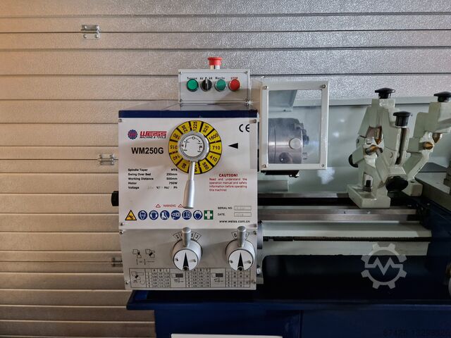 Metaaldraaibank WEISS WM250G