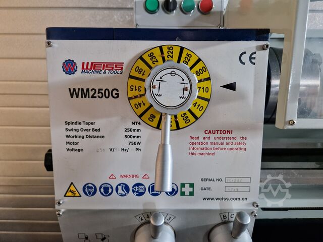 Leitspindeldrehmaschine WEISS WM250G