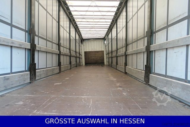 Otevřený návěs s plachtou KRONE BPW Alufelgen Code XL + Getränke Schaden vorn