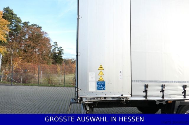 Otevřený návěs s plachtou KRONE BPW Alufelgen Code XL + Getränke Schaden vorn