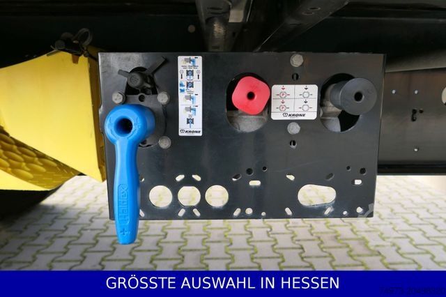 Otevřený návěs s plachtou KRONE BPW Alufelgen Code XL + Getränke Schaden vorn