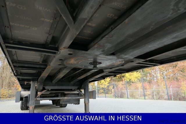 Otevřený návěs s plachtou KRONE BPW Alufelgen Code XL + Getränke Schaden vorn