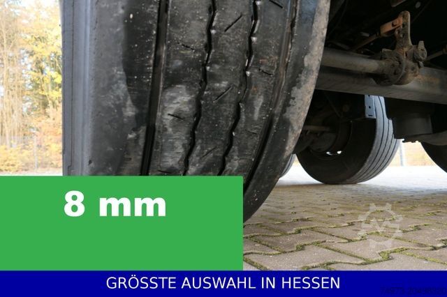 Otevřený návěs s plachtou KRONE BPW Alufelgen Code XL + Getränke Schaden vorn