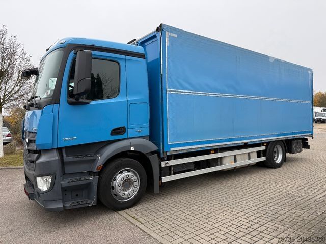 Camión plataforma con toldo MERCEDES-BENZ Antos 1830 Pritsche+Plane/Klima/EURO6