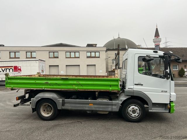 Three-way tipper van MERCEDES-BENZ Atego 818K Dreiseitenkipper Meiller*Kipphydrauli