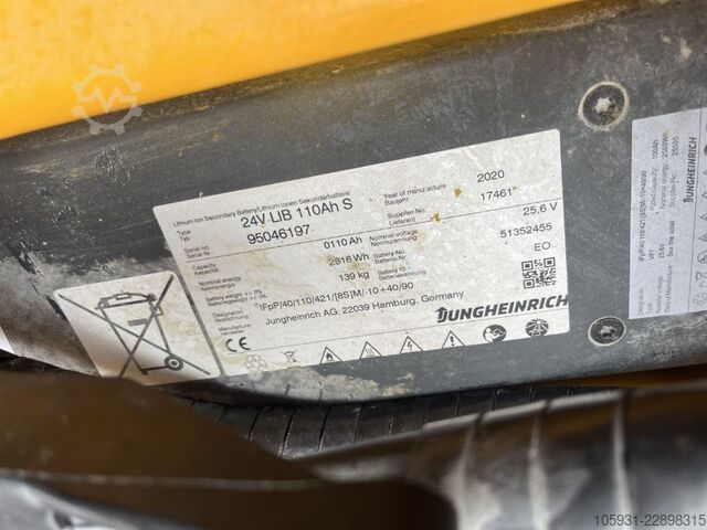 Electric Pallet Truck Jungheinrich EJE114