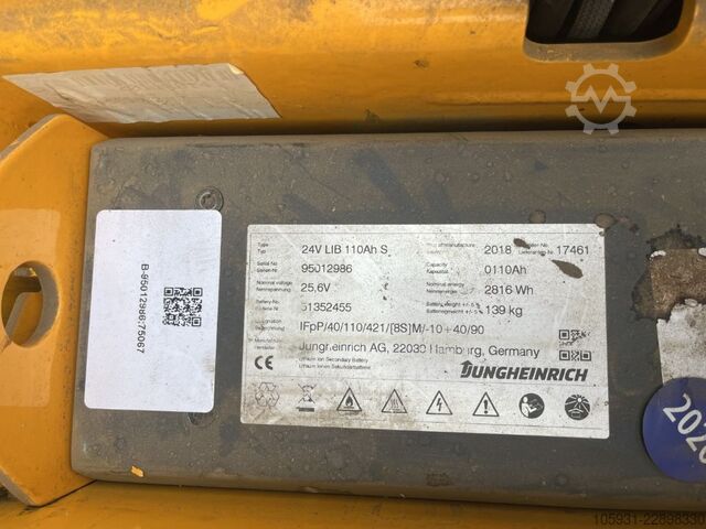 Electric Pallet Truck Jungheinrich EJE114
