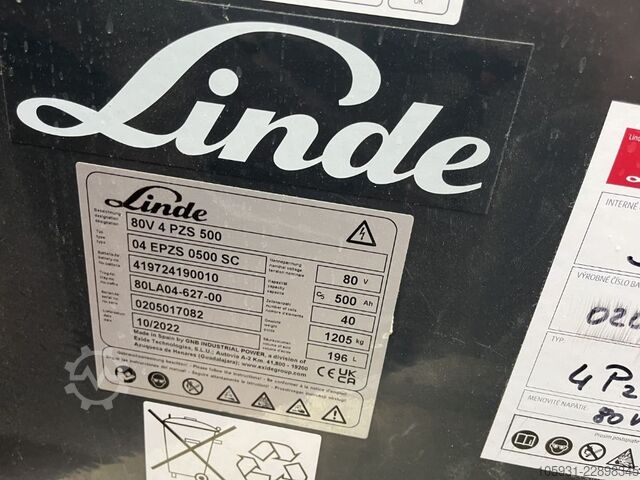 Elektryczny wózek widłowy 4-kołowy Linde E25-01