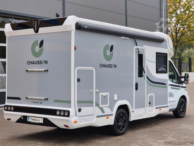 Półzintegrowany kamper CHAUSSON 630 Titanium Line *MJ27*Arctic*Navi*ACC*Outdoor