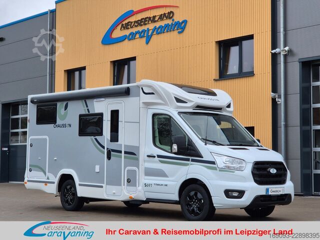Autocaravana semi-integrada CHAUSSON S697 Titanium Line *MJ27*Arctic*Outdoor*Autom.