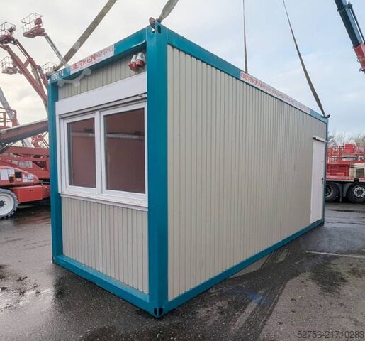 Transport af containere  Bürocontainer unbekannt