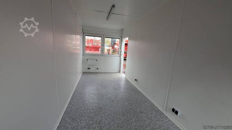 Transport af containere  Bürocontainer unbekannt