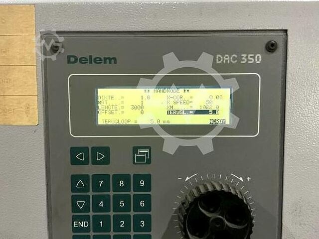 Hydraulisk giljotinsax Durma VS 3010