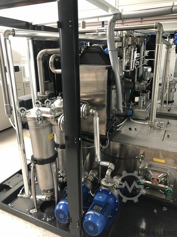Sproei-overloop reinigingssysteem (3-tank) Glogar RHV600
