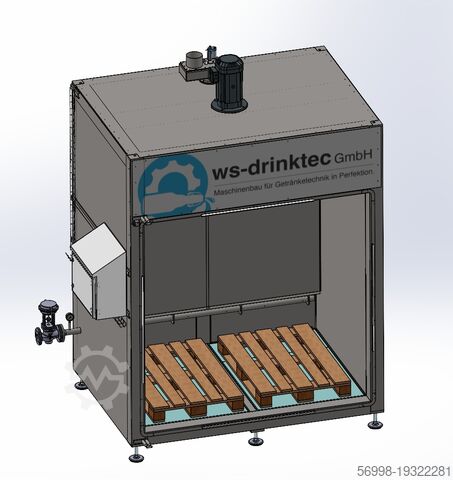 Pasteurizador de cámara WS-Drinktec GmbH 1 Paletten