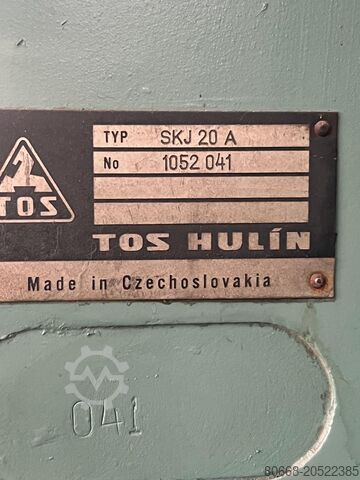 Vertical turret lathe TOS SKJ 20 A