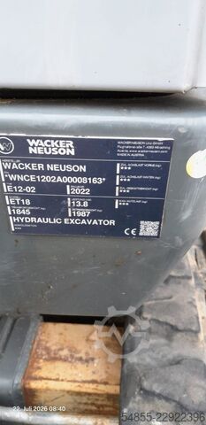 Minigraafmachine Wacker Neuson ET18