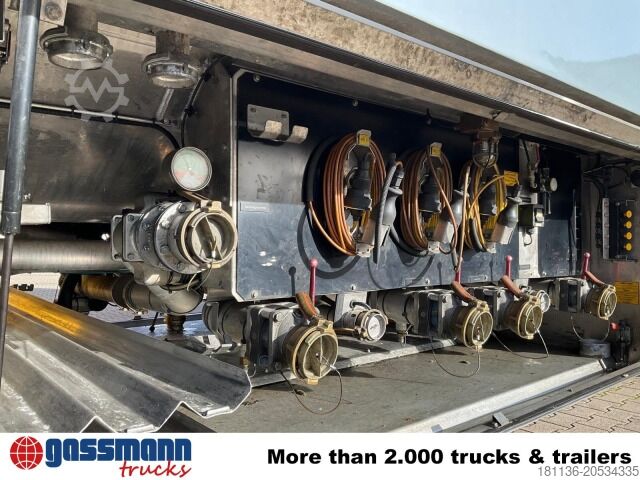 Tankauflieger Rohr TAL-A-ZE 44,0, 43.500l, 4 Kammern, Untenbefüllung