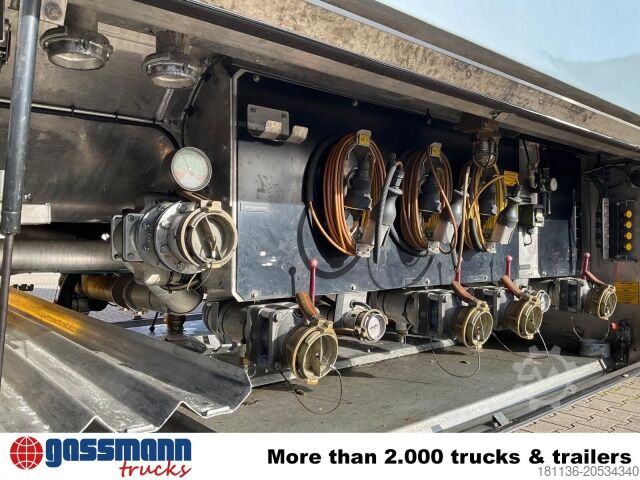 Tankauflieger Rohr TAL-A-ZE 44,0, 43.500l, 4 Kammern, Untenbefüllung