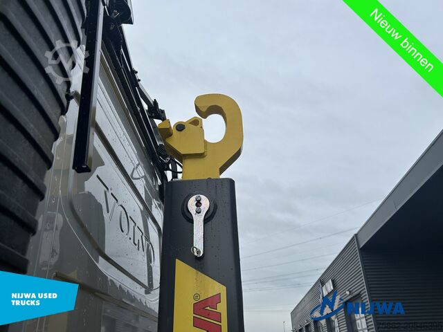Haakarmsysteem Volvo FMX 540 8x2 Hyva Haakarm + Vangmuil