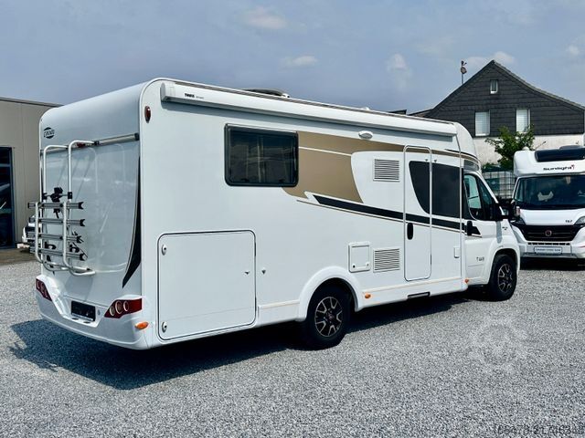 Teilintegriertes Wohnmobil CARADO T 449 *Queensbett-Hubbett-Sat-TV*