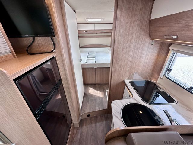 Teilintegriertes Wohnmobil CARADO T 449 *Queensbett-Hubbett-Sat-TV*