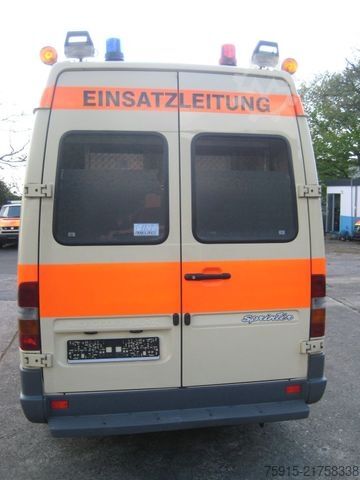 Husbil MERCEDES-BENZ 312 D-KA Sprinter Einsatzleitung (ex-RTW) BINZ