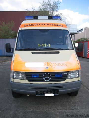 Husbil MERCEDES-BENZ 312 D-KA Sprinter Einsatzleitung (ex-RTW) BINZ