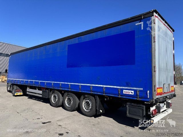 Open oplegger met zeil Schmitz Cargobull Semitrailer Curtainsider Standard