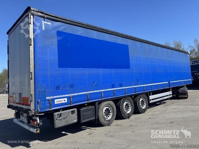 Open oplegger met zeil Schmitz Cargobull Semitrailer Curtainsider Standard