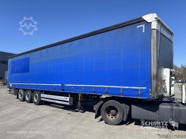 Open oplegger met zeil Schmitz Cargobull Semitrailer Curtainsider Standard
