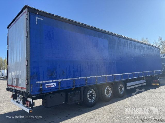 Open oplegger met zeil Schmitz Cargobull Semitrailer Curtainsider Standard